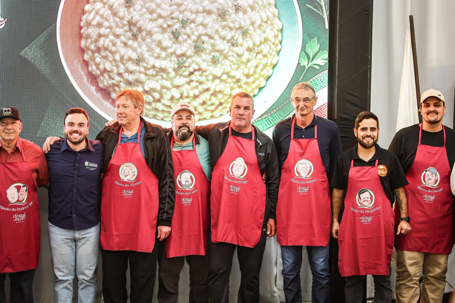 Risoteiros que participarão da 2ª edição do evento