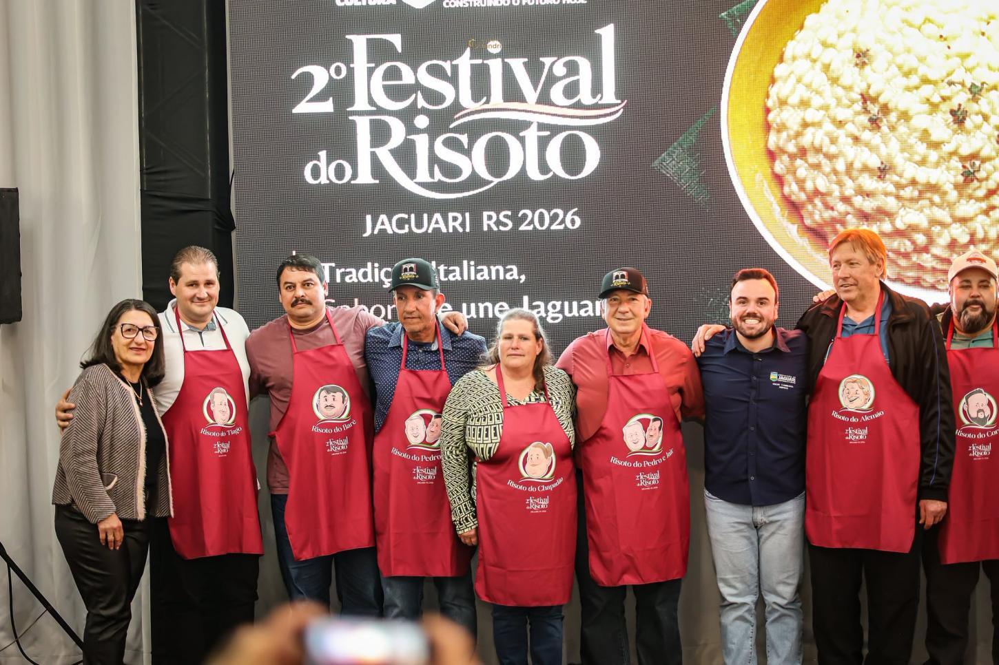 Risoteiros que participarão da 2ª edição do evento
