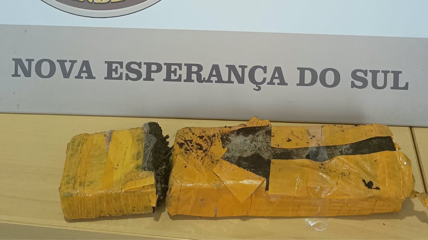 BM realiza apreensão de drogas em Nova Esperança do Sul 