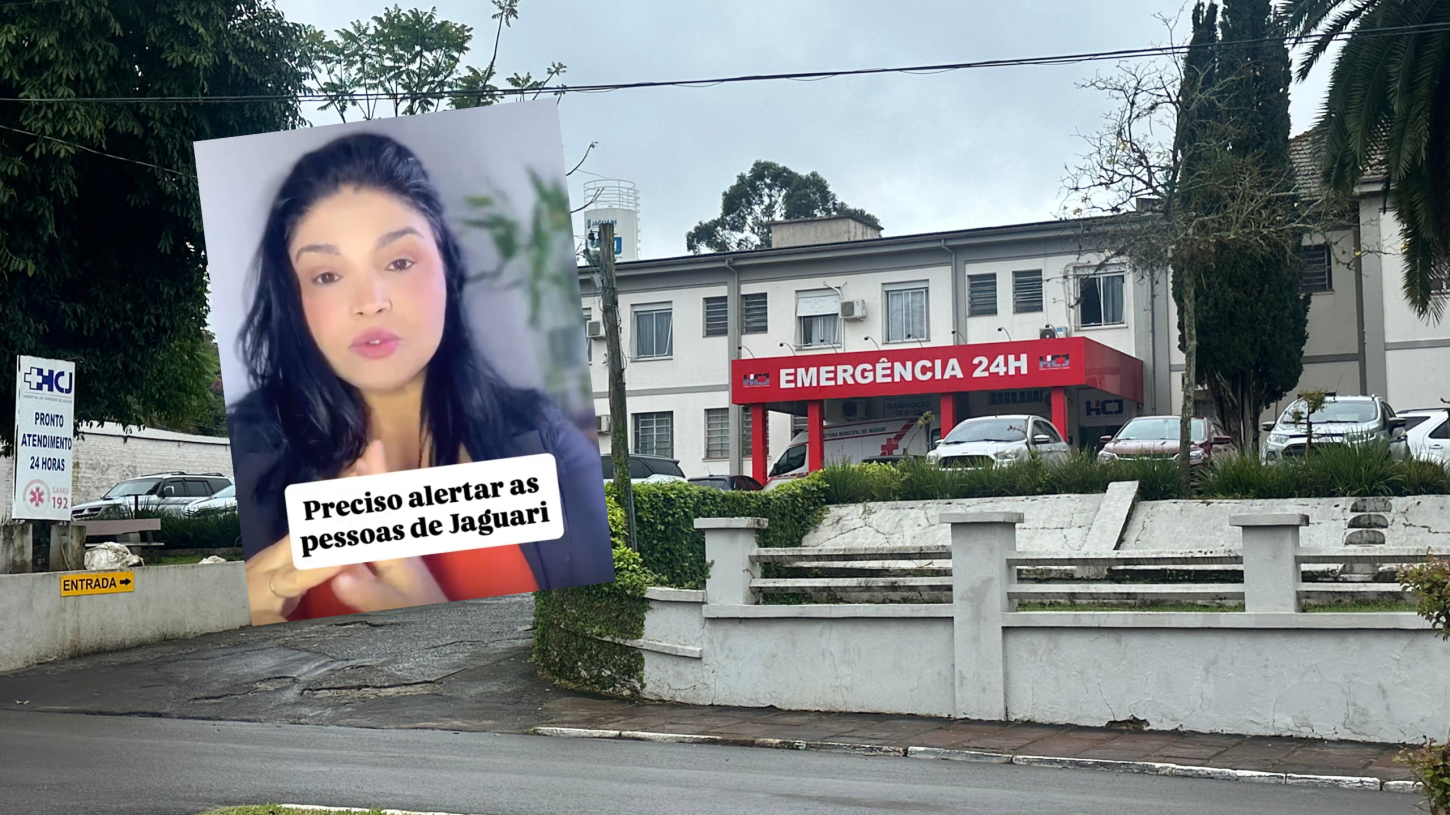 Em vídeo, familiar de paciente faz graves acusações contra o hospital de Jaguari