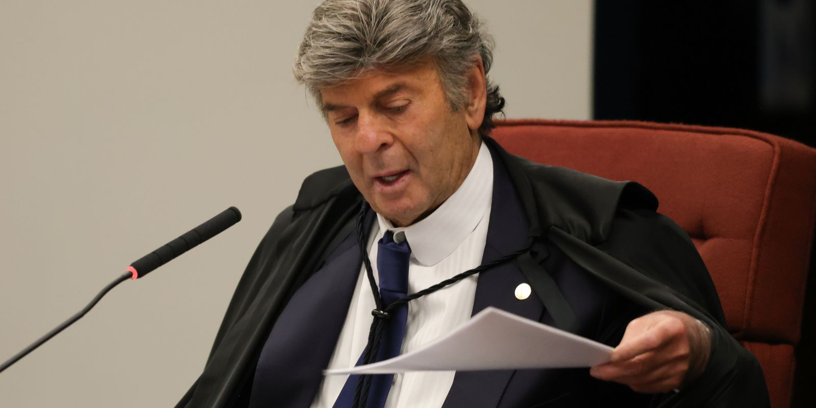 Fux assume relatoria no STF de ação sobre visitas à esposa de Moraes