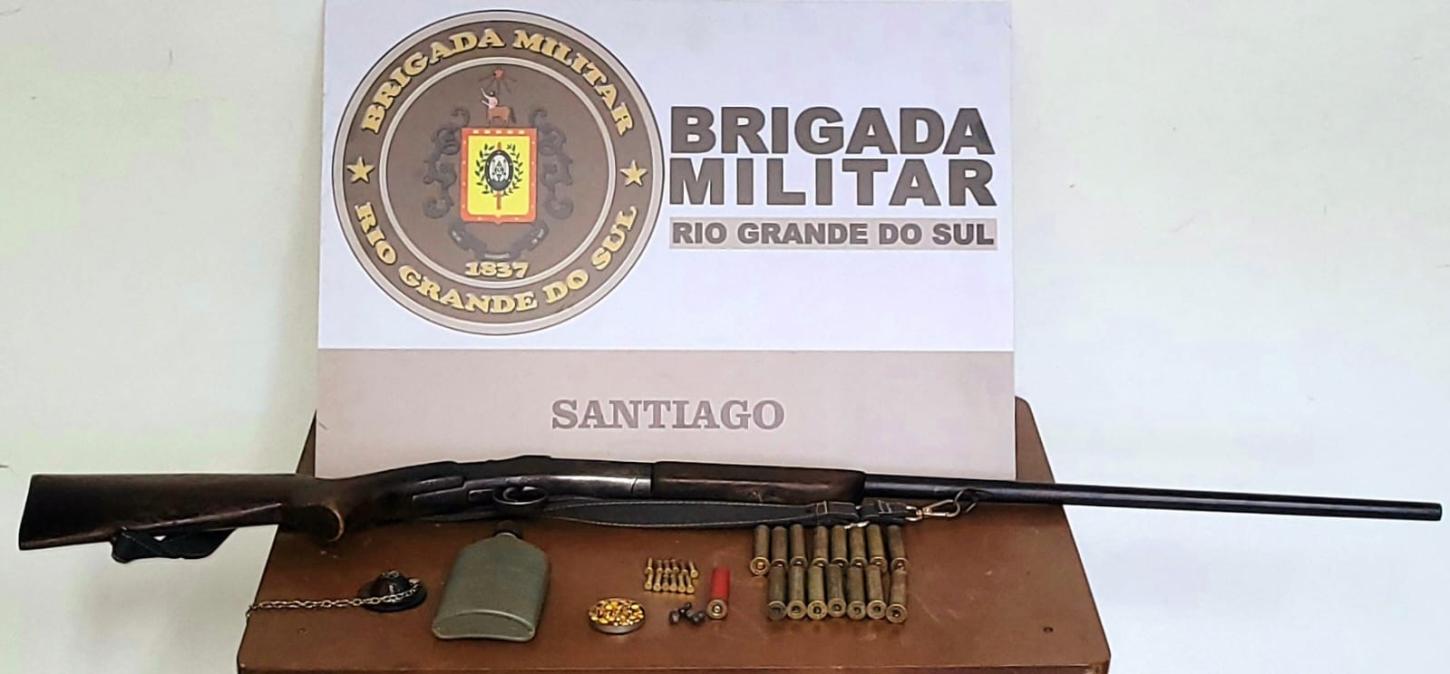 Santiago: Homem é preso por cárcere privado e posse irregular de arma