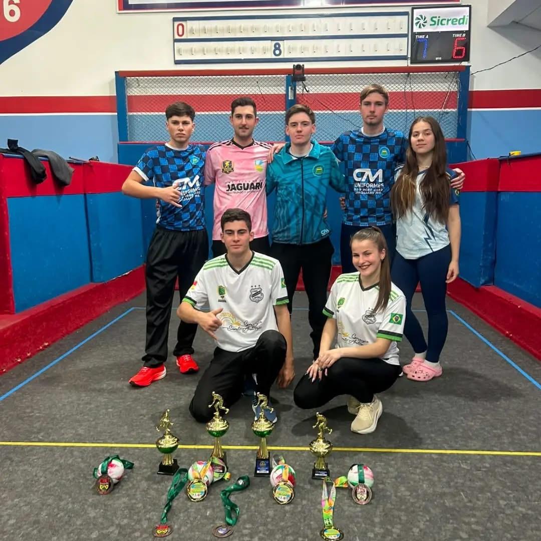 Atletas da bocha de Jaguari conquistam títulos no Campeonato Brasileiro da Juventude