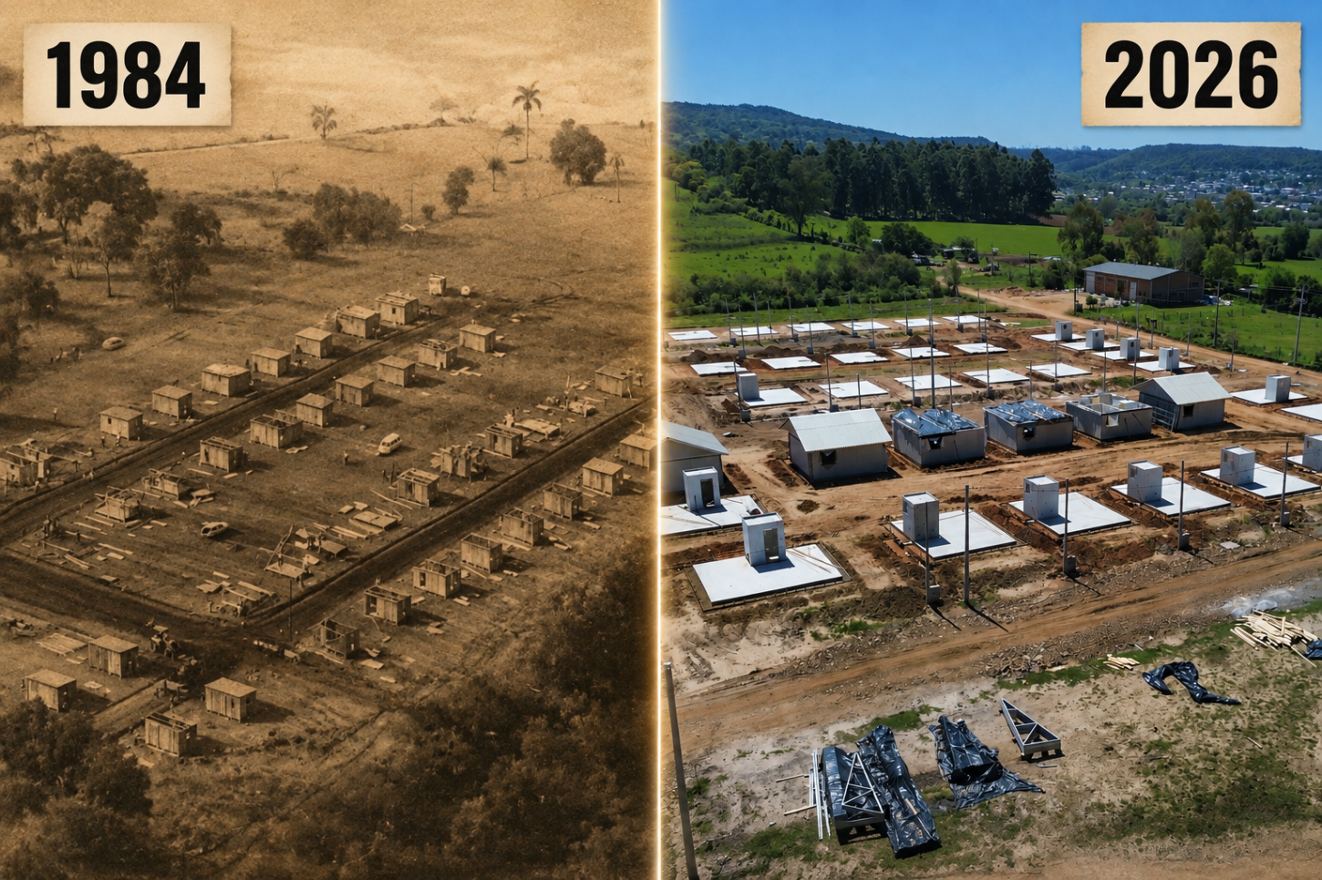 Você sabia? Em 1984, uma enchente levou uma vila inteira água abaixo 
