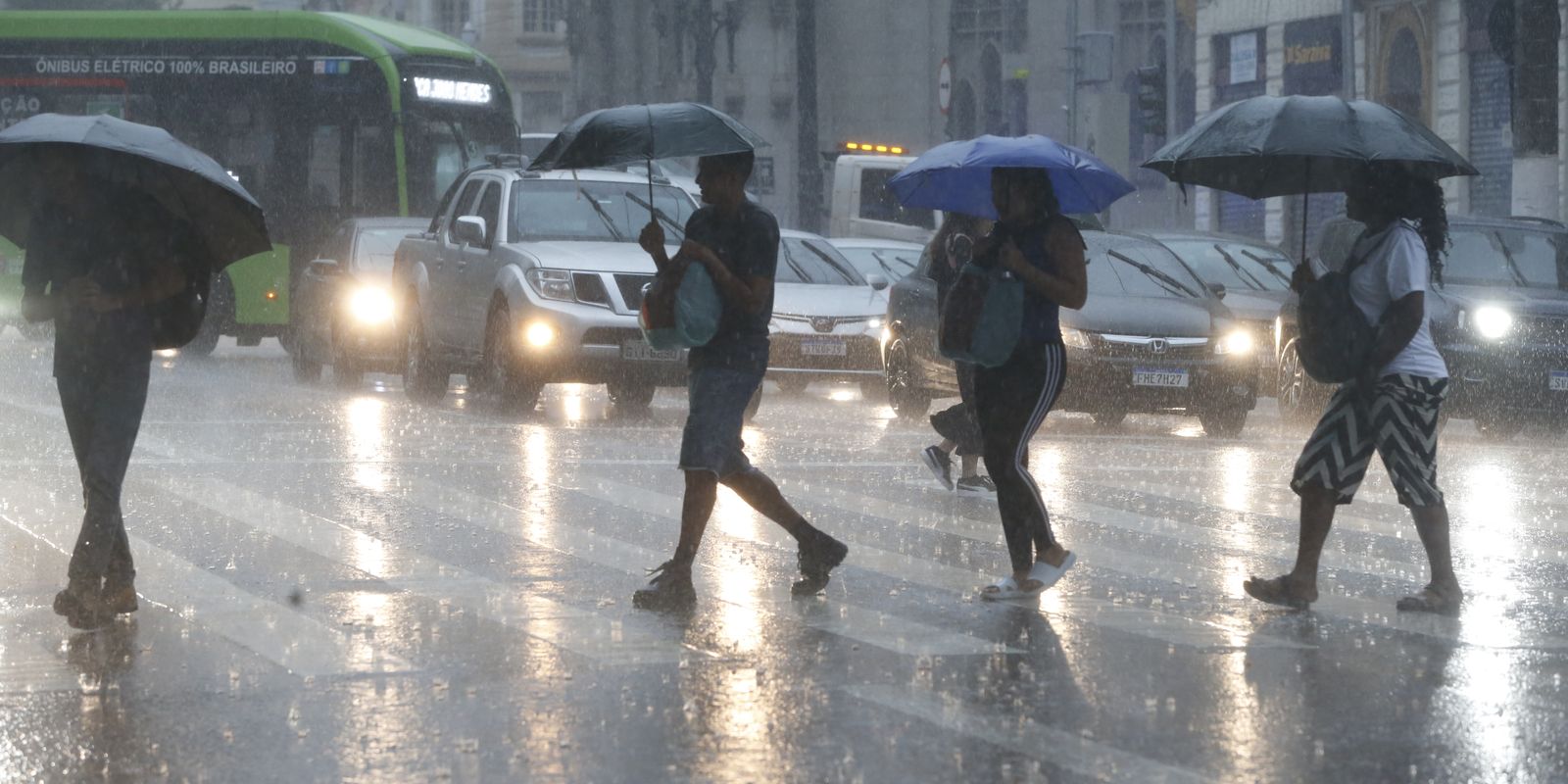Defesa Civil emite alerta de chuvas fortes e risco de alagamentos em SP