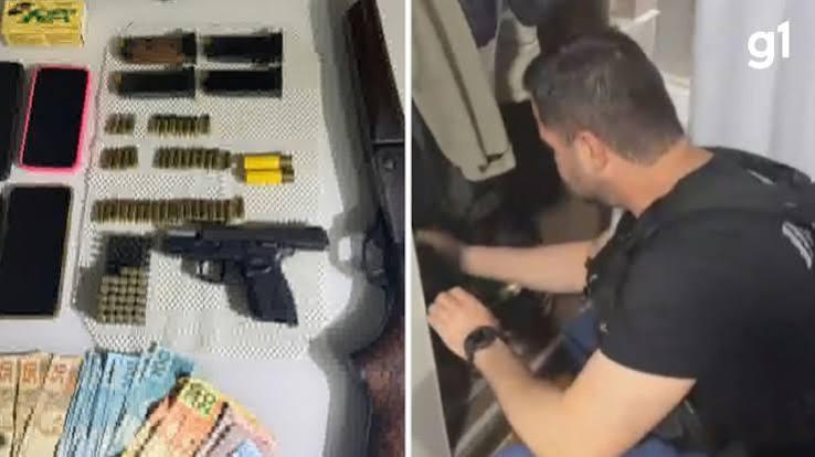 Mulher é suspeita de forjar apreensão de drogas e armas na casa do ex-marido em Jaguari