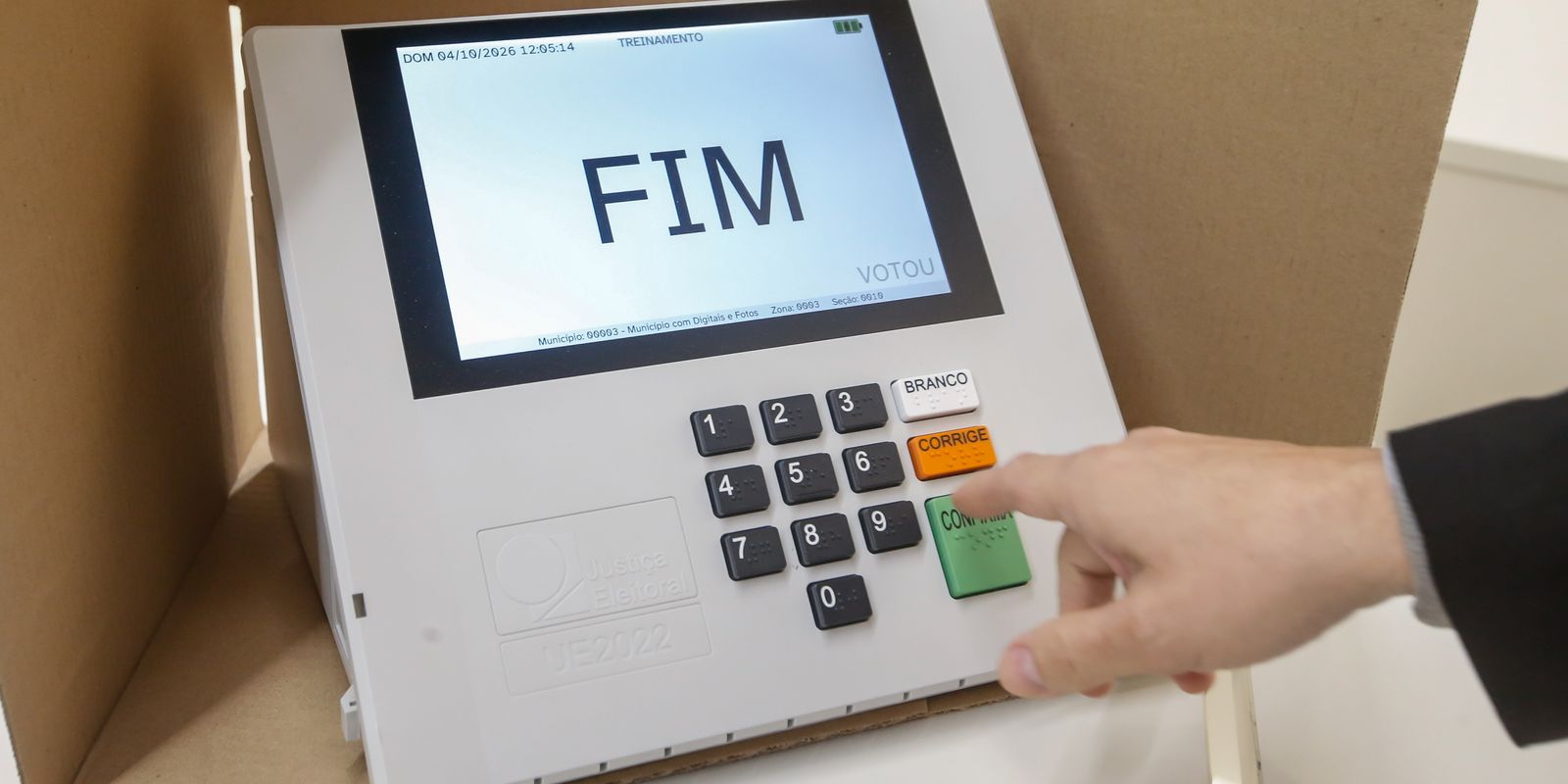 Balanço inicial aponta 467 urnas eletrônicas substituídas no segundo turno