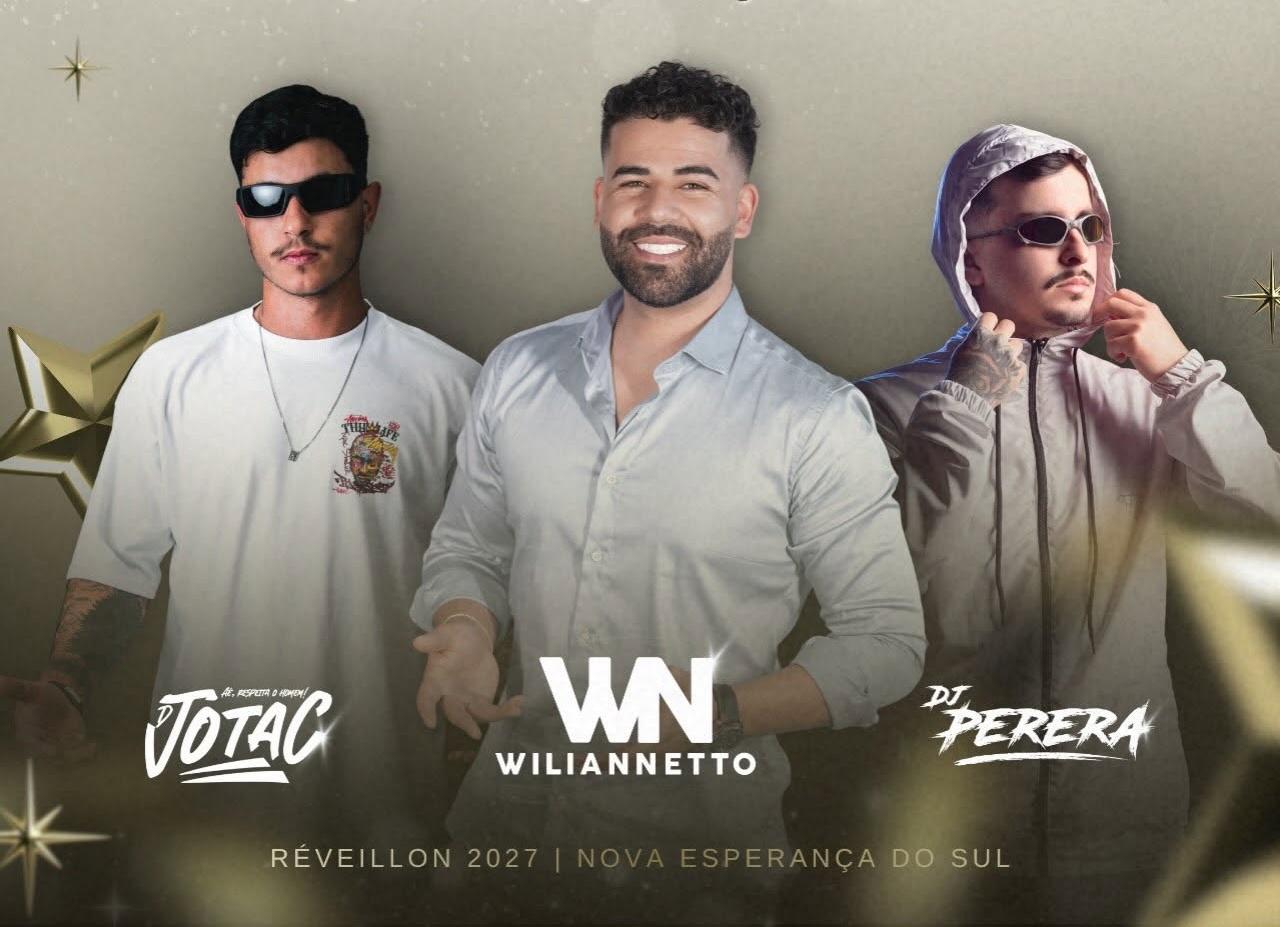 Nova Esperança do Sul anuncia réveillon 2027 com shows e entrada gratuita