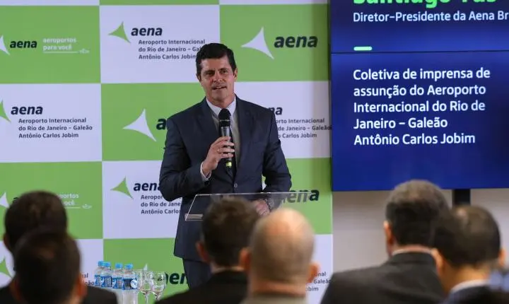 Aena assume Galeão e planeja ampliar rotas e frequências de voos
