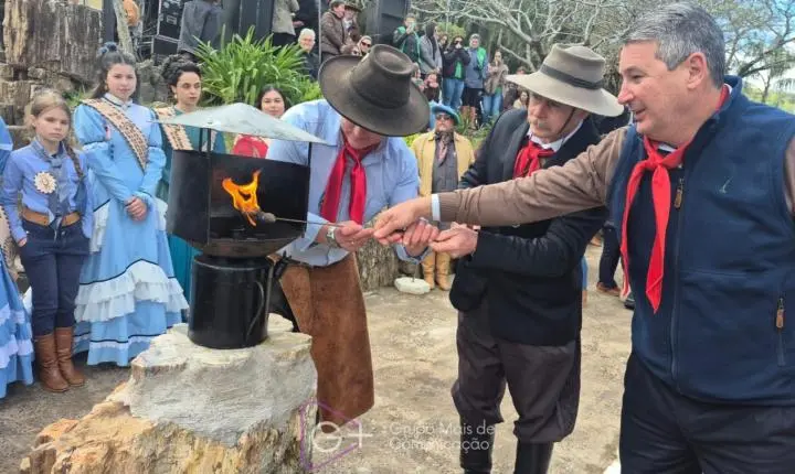 CHAMA CRIOULA É DISTRIBUÍDA AOS 12 MUNICÍPIOS DA 10ª REGIÃO TRADICIONALISTA EM MATA