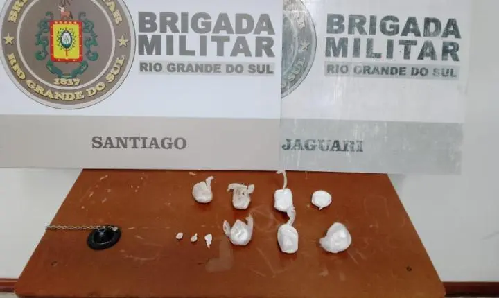 Mulher é presa por tráfico de drogas em Jaguari 