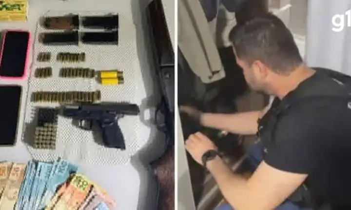 Mulher é suspeita de forjar apreensão de drogas e armas na casa do ex-marido em Jaguari