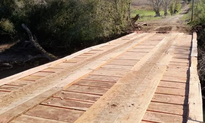 Ponte entre Jaguari e Santiago é liberada para o trânsito