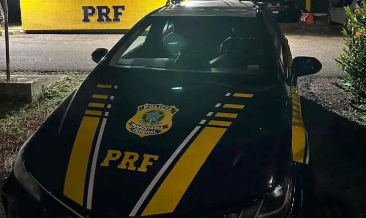 PRF e Brigada Militar prendem pai e filho após fuga na BR-287, em Santiago