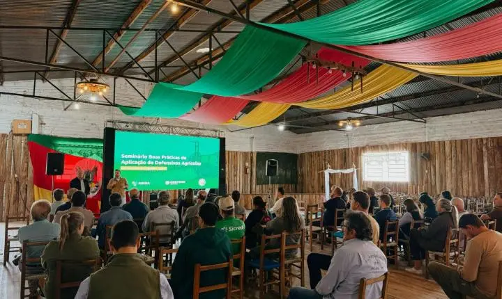 Seminário em Jaguari aborda boas práticas na aplicação de defensivos agrícolas